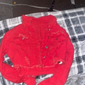 Shein, extra small, thin but rough material, cute but dont wear it.